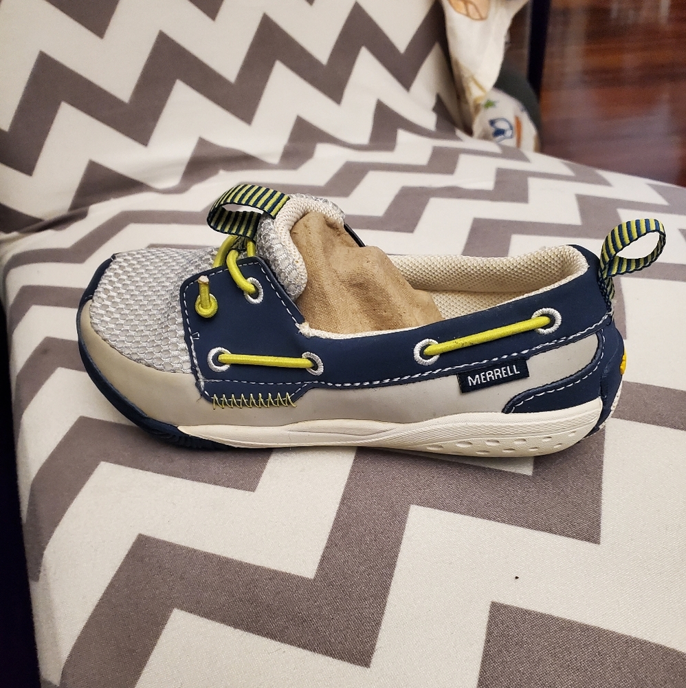 Brand new in box Merrell kids loafer shoes